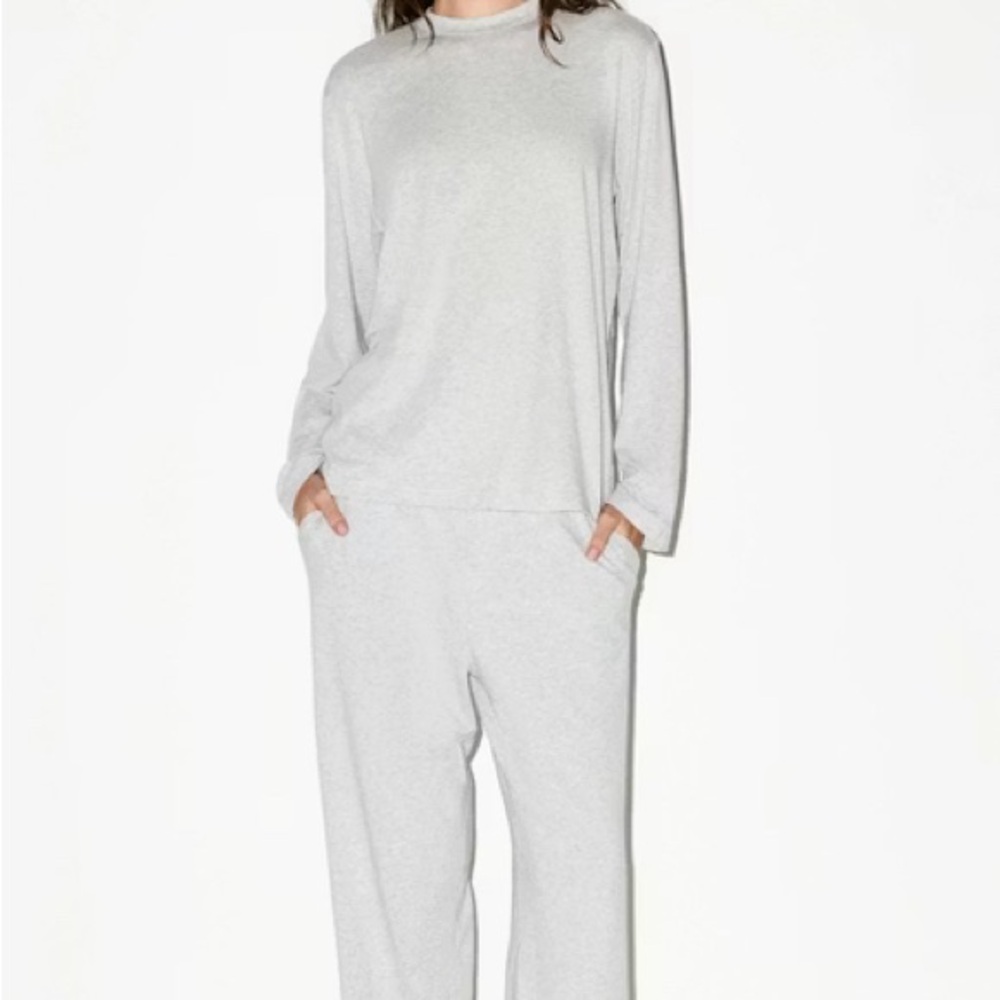 Skims Boyfriend Long Sleeve T-Shirt